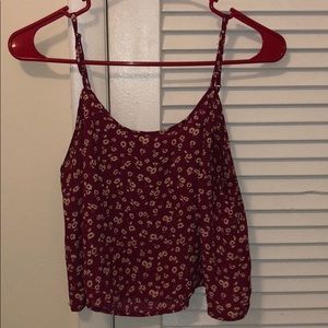F21 Floral Print Tank Top
